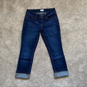 SO capri denim cropped jeans